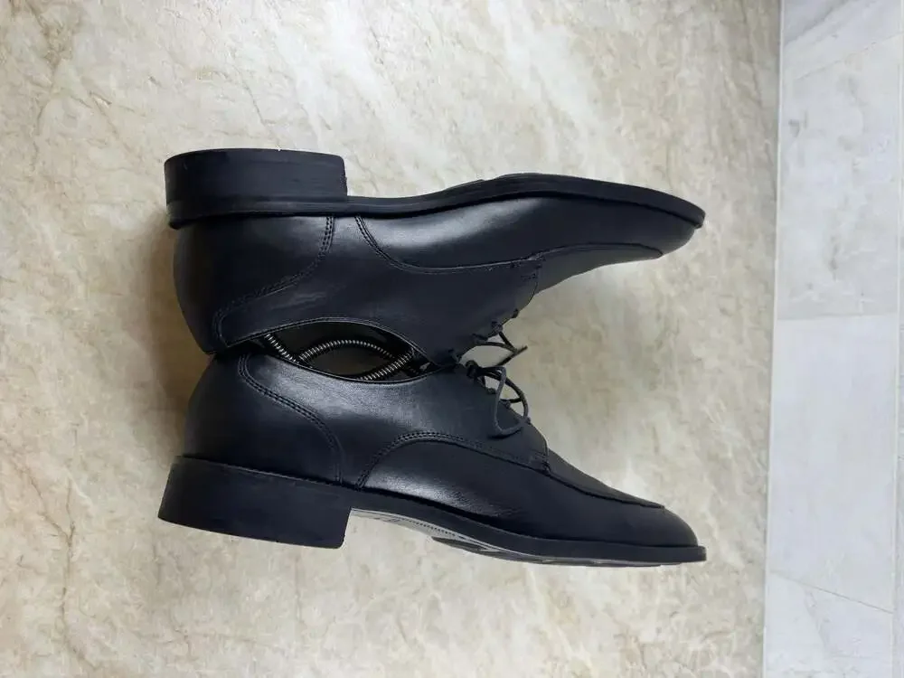 Cole Haan Lenox Hill Grand.OS Split Toe Oxford Black Leather Shoes Men’s 9M